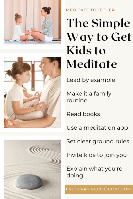 the simple way to get kids to meditate